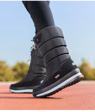 Winter women's Warm Plush Mid-calf Waterproof Snow Boot