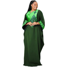 African Dress For Woman Embroidery Design Ladys Clothes Plus Size Dresses For Women Floor Length