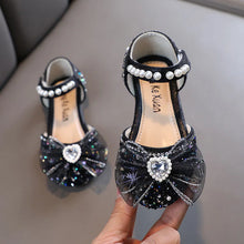 New Spring Kids Shoes Summer Children's Bow Rhinestone Girl Princess Sandals Fashion Baby Non-slip Sandals H795