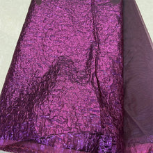 African Nigerian Tulle Lace Fabric, Organza Embroidery, Party Gown, Brocade Jacquard Wedding Dress, High Quality, 5Yard, YXZ157