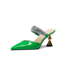 2023 New Design Women Elegant Pointed Toe Strange Style High Heels Summer Outdoor Shoes Ladies Sandals Women Slippers