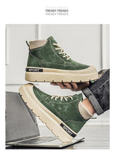 Men's High-Top Platform Casual Comfortable Winter Boots