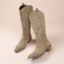 Embroidered Western Cowboy Boots for Women