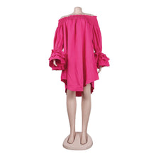 2023 Summer New Fashion Casual Women's Hot Selling Off Shoulder Bust Ruffled Dress