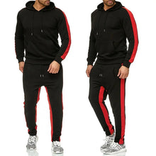 Men's Two Piece Color Block Tracksuit
