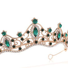 Girl's birthday tiara bridal wedding hair accessories Korean simple wedding dress children's performance tiara accessories.