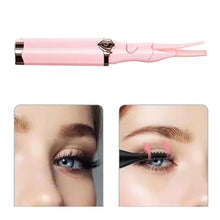 Electric Heated Eyelash Curler Natural Lasting Quick Heating Professional Temperature Curling Electric Clip Lash Heated Eye G2C1
