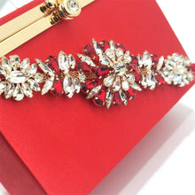 Venus Chan 2023 Italian Design Girly Style Pointed Toe Wedding Shoes And Bag, Full Diamond Decoration Metal Closure Bag