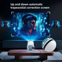 New 2024 4K Android 11 Dual Wifi6 200 ANSI Allwinner H713 BT5.0 1080P 1280*720P Home Cinema Outdoor portable Projetor