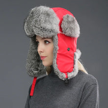 Unisex Soft Outdoor Windproof Super Warm Faux Fur Bomber Hats