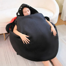 Giant Creative Beetle Plush Pillow Huge Size Ladybug Clothes Cosplay Insect Shell Toys Stuffed Soft Big Cushion Kids Xmas Gifts