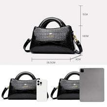 KAIDIFEINIROO Kangaroo Brand Alligator Pu Leather Shoulder Crossbody Bag Clutch Hand Bags for Mother Small Women Handbags New