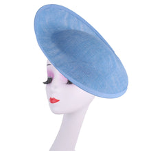 30CM Round Fascinator Base Supplies DIY Hair Accessories Make Millinery Cap Fabric For Women Wedding Fascinator Hat Formal Event