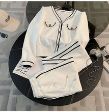 Spring and Autumn High End Casual Sports Set Women's Western V-neck Top Wide Leg Pants Two Piece Setj Uicy Corture Tracksuit