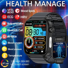 New AI Smart Watch for Men with ECG+PPG And Bluetooth Call
