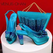 2024 High Quality Yellow Color Fish Beaked Toe Cap Thin Heels Ladies Shoes Matching Bag Set For Women Wedding Party Pump