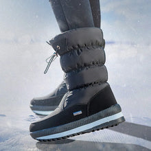 Winter women's Warm Plush Mid-calf Waterproof Snow Boot