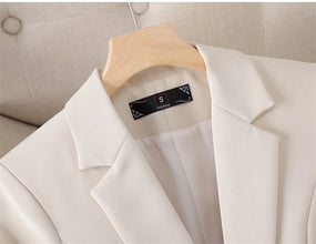 Spring Autumn Blazers New Small Suit Jacket Women Fashion Jacket High-Quality Professional Suit Ladies Blazers Female Outerwear