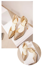 Trend Pointed Toe Wedding Bride High Heels Shoes Female Party Mules Elegant Women Pumps Designer Shoes Sexy Dress Shoes