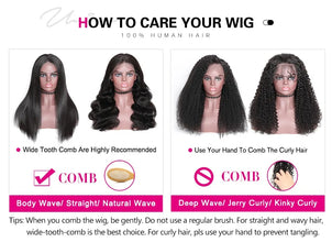 UNICE Hair 13x4 HD Lace Wigs Drawstring Cap Real Scalp Loose Wave Human Hair Wig Pre Plucked Pre Cut Pre Bleached Glueless Wig