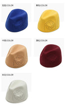 Eid Prayer Muslim Caps for Men Women Spring Summer New Arrival Green Red Elegant Hats Turkey Fedoras Headmade Gifts Fashion Hat