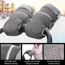 Cozy & Warm Stroller Handlebar Gloves - Windproof, Insulated Grip Covers For Cold Weather Protection