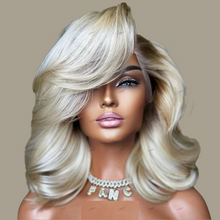 Preplucked Brazilian Hair Body Wave Rooted Colour 13×4 HD Lace Frontal Wig Glueless Lace Wig Human Hair Ready To Go For Women