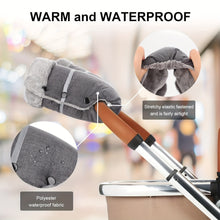 Cozy & Warm Stroller Handlebar Gloves - Windproof, Insulated Grip Covers For Cold Weather Protection