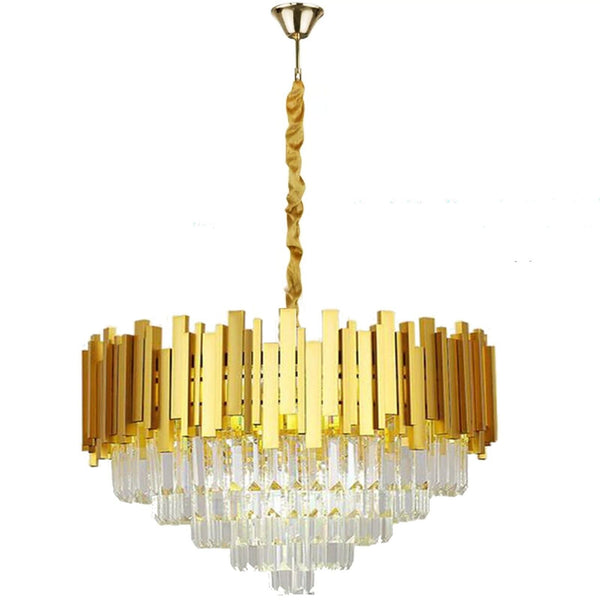 Luxury Living Room Crystal Gold Chandelier~4117